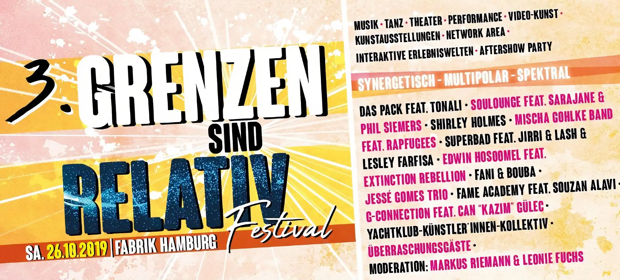 3. Grenzen sind Relativ Festival