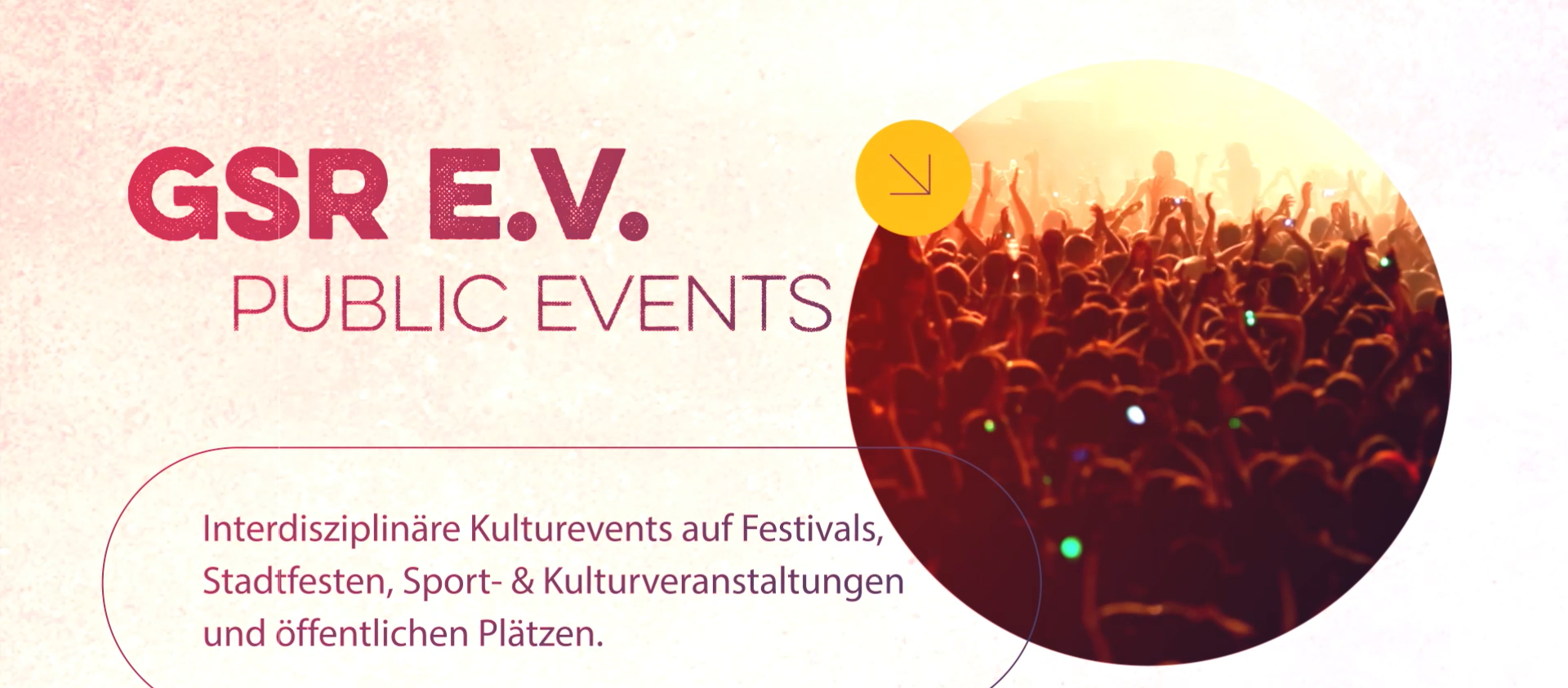 GSR e.V. Public Events